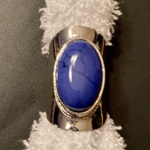 Vintage Lapis 925 Sterling ring Size 9